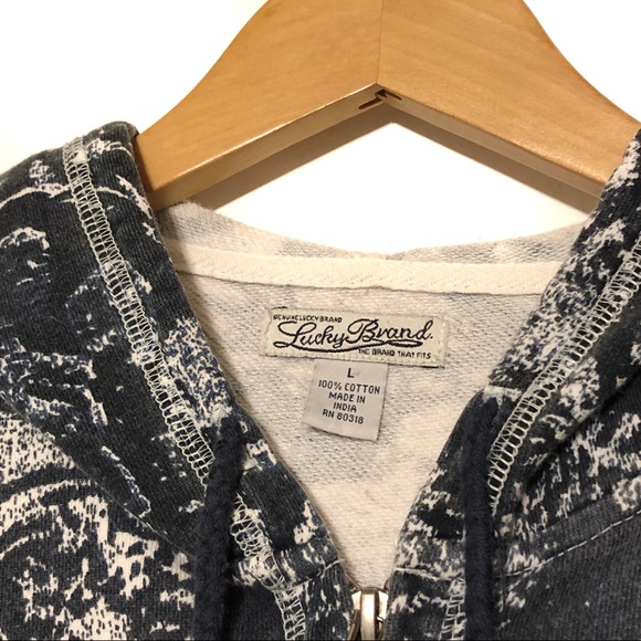 Lucky Brand Full Zip Hoodie - Picture 5 of 8